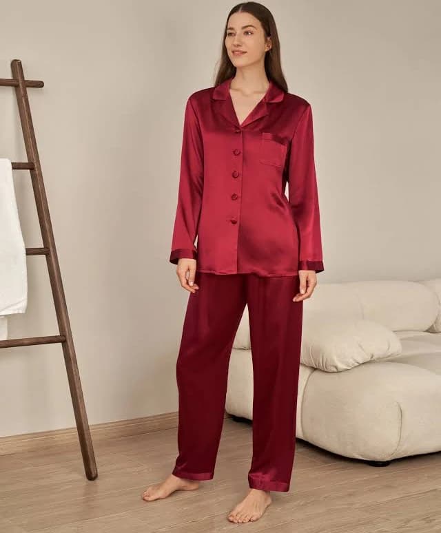 pyjama en soie pour femme